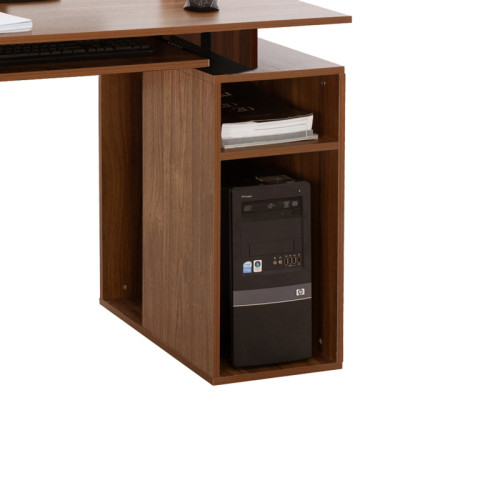 Computer desk Liberion pakoworld walnut 120x55x76cm