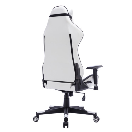 Office Gaming chair Mazol pakoworld pu black-white 66x56x135cm