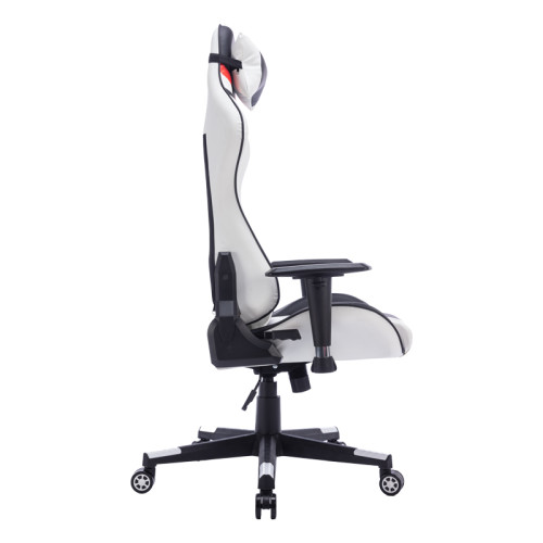 Office Gaming chair Mazol pakoworld pu black-white 66x56x135cm Office Gaming chair Mazol pakoworld pu black-white 66x56x135cm