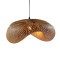 Ceiling light Bobon Inart E27 natural bamboo D76x174cm