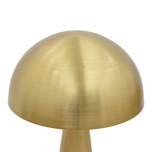 Floor lamp Jandie Inart E27 golden metal D50.5x100cm