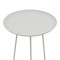 Side table Flaz Inart white D46x50cm