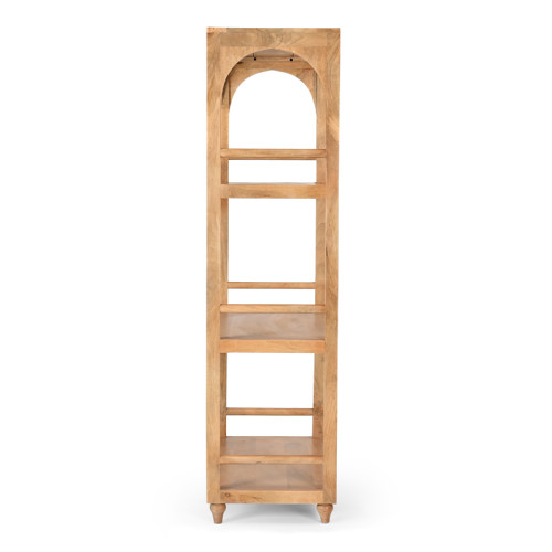 Novel Inart bookcase solid acacia wood 76x40.5x152cm Novel Inart bookcase solid acacia wood 76x40.5x152cm