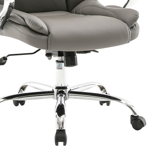 Manager office chair Verxian pakoworld grey pu 70x68x116cm