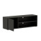 TV cabinet Ellon pakoworld melamine black 120x40x41cm