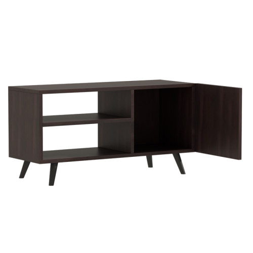 TV cabinet Orianne pakoworld melamine walnut-wenge 90x32x46cm