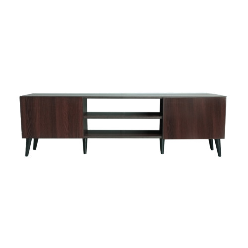 TV cabinet Icarus pakoworld melamine walnut-wenge 150x32x46cm