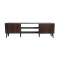 TV cabinet Icarus pakoworld melamine walnut-wenge 150x32x46cm