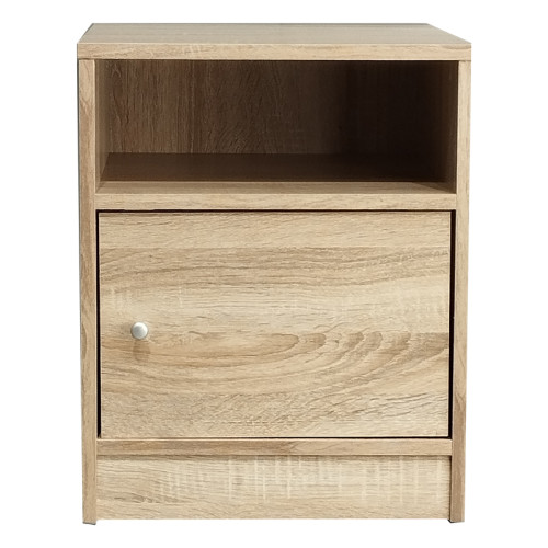 Bedside Foly pakoworld with one drawer sonoma 40x40x50cm Bedside Foly pakoworld with one drawer sonoma 40x40x50cm