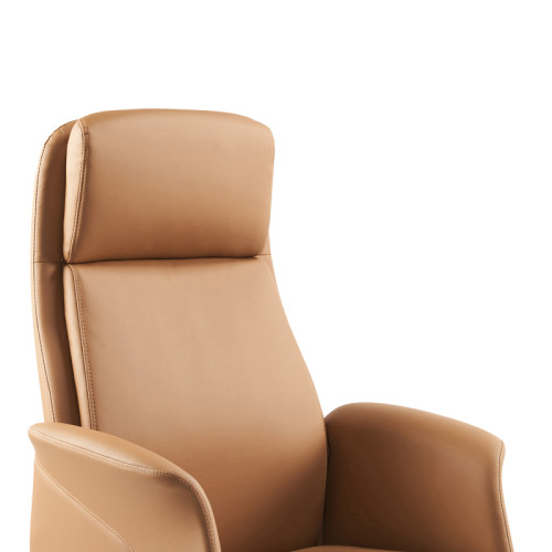 Manager office chair Derjio pakoworld brown pu 68x66x115cm