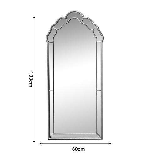 Mirror Klorens Inart gold  metallic 60x3x138cm