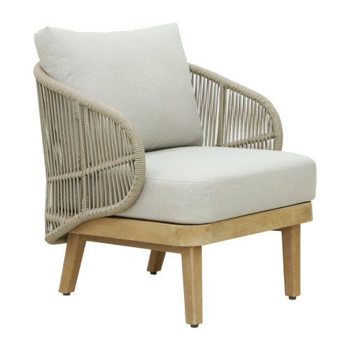 Peregine pakoworld 4pc living room set solid eucalyptus wood-beige fabric Peregine pakoworld 4pc living room set solid eucalyptus wood-beige fabric