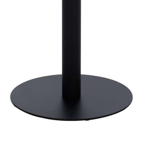 Table base Closet pakoworld metal black D40x108cm