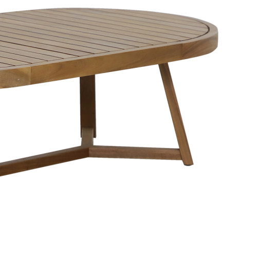 Stellan pakoworld solid eucalyptus wood table 220x130x75cm