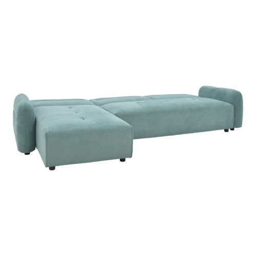 Reversible corner sofa Inspired pakoworld mint fabric 293x80x142cm