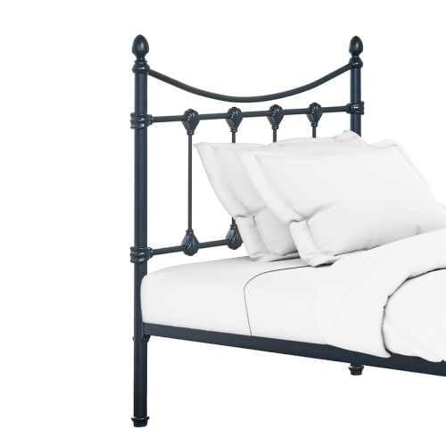 Bed Beowulf pakoworld black metal 90x190x102cm Bed Beowulf pakoworld black metal 90x190x102cm