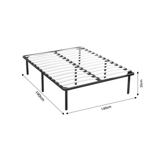 Mattress base Quinnton pakoworld 140x190x35cm