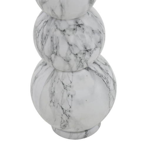 Vase Lopel Inart black-gold metal D26x87cm