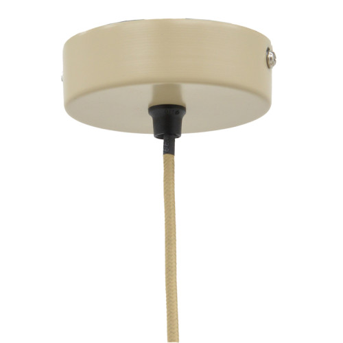 Ceiling light Merli  Inart E27 natural D120x15cm