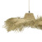 Ceiling light Naloa Inart E27 natural D72x16cm