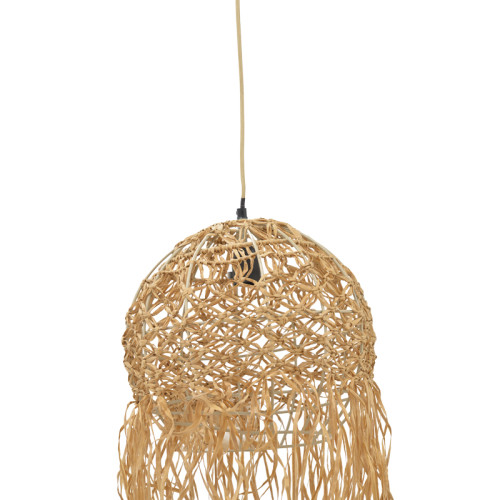 Ceiling lamp Amelon Inart E27 natural Φ40x110cm