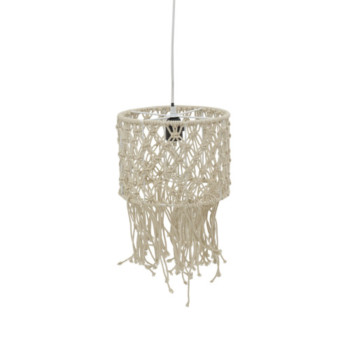 Ceiling lamp Zelian Inart E27 natural Φ25x100cm