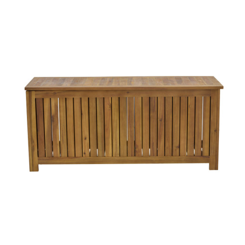 Trunk Zarco pakoworld acacia wood natural 130x45x58cm