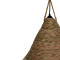 Geole Inart natural wicker ceiling light D60x94cm