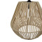 Ceiling lamp Lilabel Inart wicker white D25x84cm