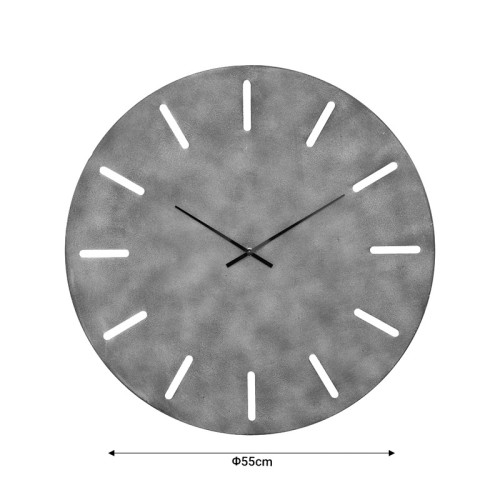 Wall clock Inacio pakoworld bronze metal D55x3.55cm Wall clock Inacio pakoworld bronze metal D55x3.55cm