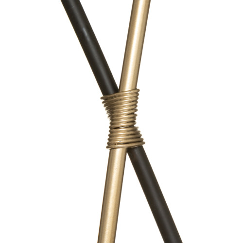 Wall deco Leefle pakoworld black-golden metal 46.5x3x112.5cm Wall deco Leefle pakoworld black-golden metal 46.5x3x112.5cm