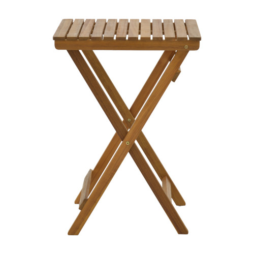 Mobie-Lazio pakoworld dining table set of 5 folding natural solid acacia wood 50x50x70cm Mobie-Lazio pakoworld dining table set of 5 folding natural solid acacia wood 50x50x70cm