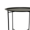 Caius pakoworld metal table in black shade D46x52cm