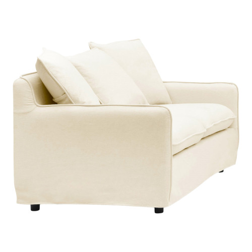 Interest pakoworld living room set 2 pcs fabric in beige shade with cushions