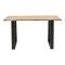 Avron pakoworld natural solid acacia wood table 140x80x76cm