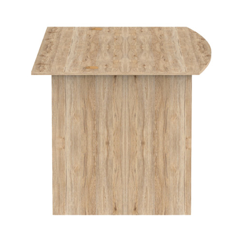 Work desk professional Anze pakoworld natural melamine 180x93.5x75cm Work desk professional Anze pakoworld natural melamine 180x93.5x75cm