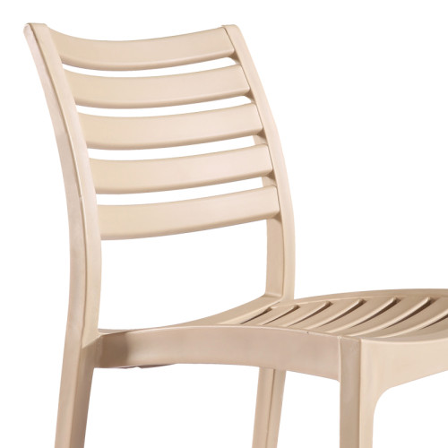 Gerko pakoworld chair with UV protection cappuccino pp 57x46x83cm