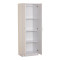 2 doors wardrobe Jonar pakoworld white color melamine 60x42x180cm