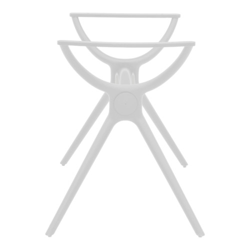 Table bash Herno pakoworld white pp 106x61x73cm