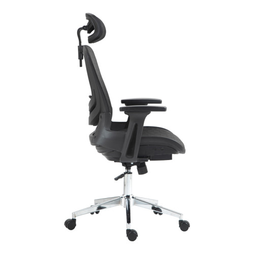 Work chair manager Mergi pakoworld black mesh 62x63x120cm Work chair manager Mergi pakoworld black mesh 62x63x120cm