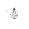 Ceiling lamp Jabrey pakoworld black metal D20.5x25cm