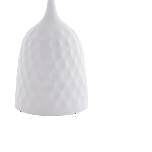 Coffee table Kousien Inart white sintered stone D50x60cm