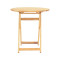 Table Letna pakoworld solid beech wood  in natural color D60x74.5cm