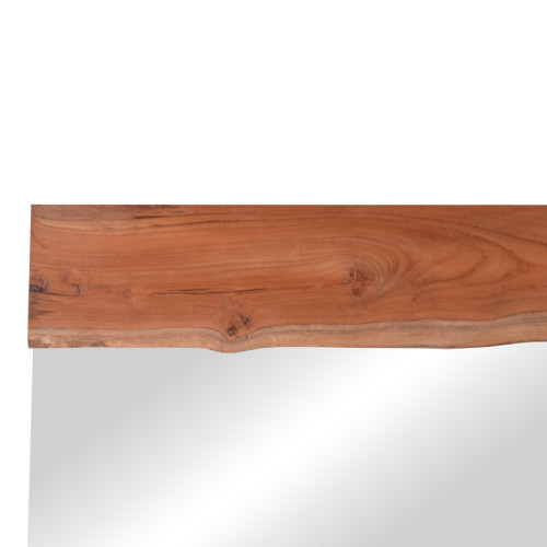 Mirror Riverine pakoworld teak wood in natural shade 120x80x4cm Mirror Riverine pakoworld teak wood in natural shade 120x80x4cm