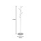 Ponziele clothes rack metal in white shade D37x174cm