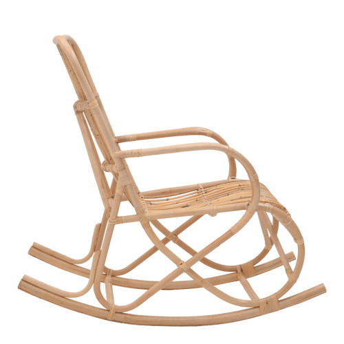 Rocking chair Cormeny natural color rattan pe 108x71x103cm Rocking chair Cormeny natural color rattan pe 108x71x103cm