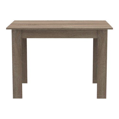 Table Manka pakoworld melamine in sonoma truffle color 110x80x77cm