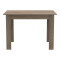 Table Manka pakoworld melamine in sonoma truffle color 110x80x77cm
