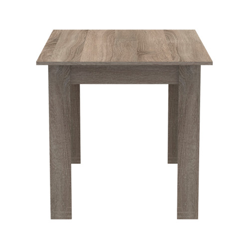 Table Manka pakoworld melamine in sonoma truffle color 110x80x77cm
