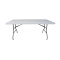 Catering-conference table Aprilia pakoworld white one-piece surface 152x76x74cm